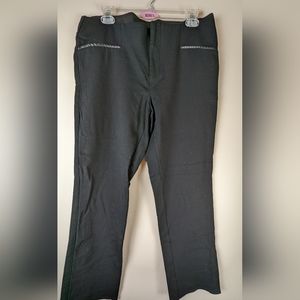 Inc brand women's size 14 black stretchy dress pants